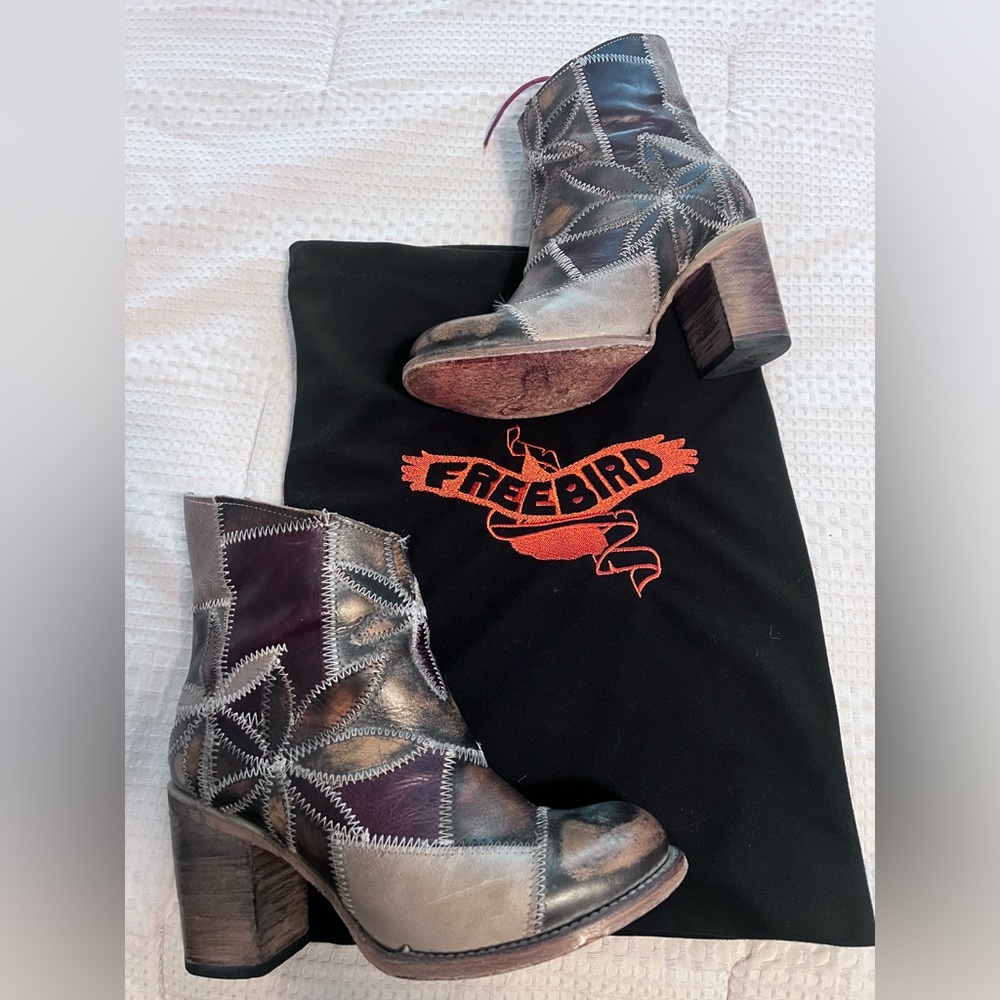 Freebird flower Boots 8